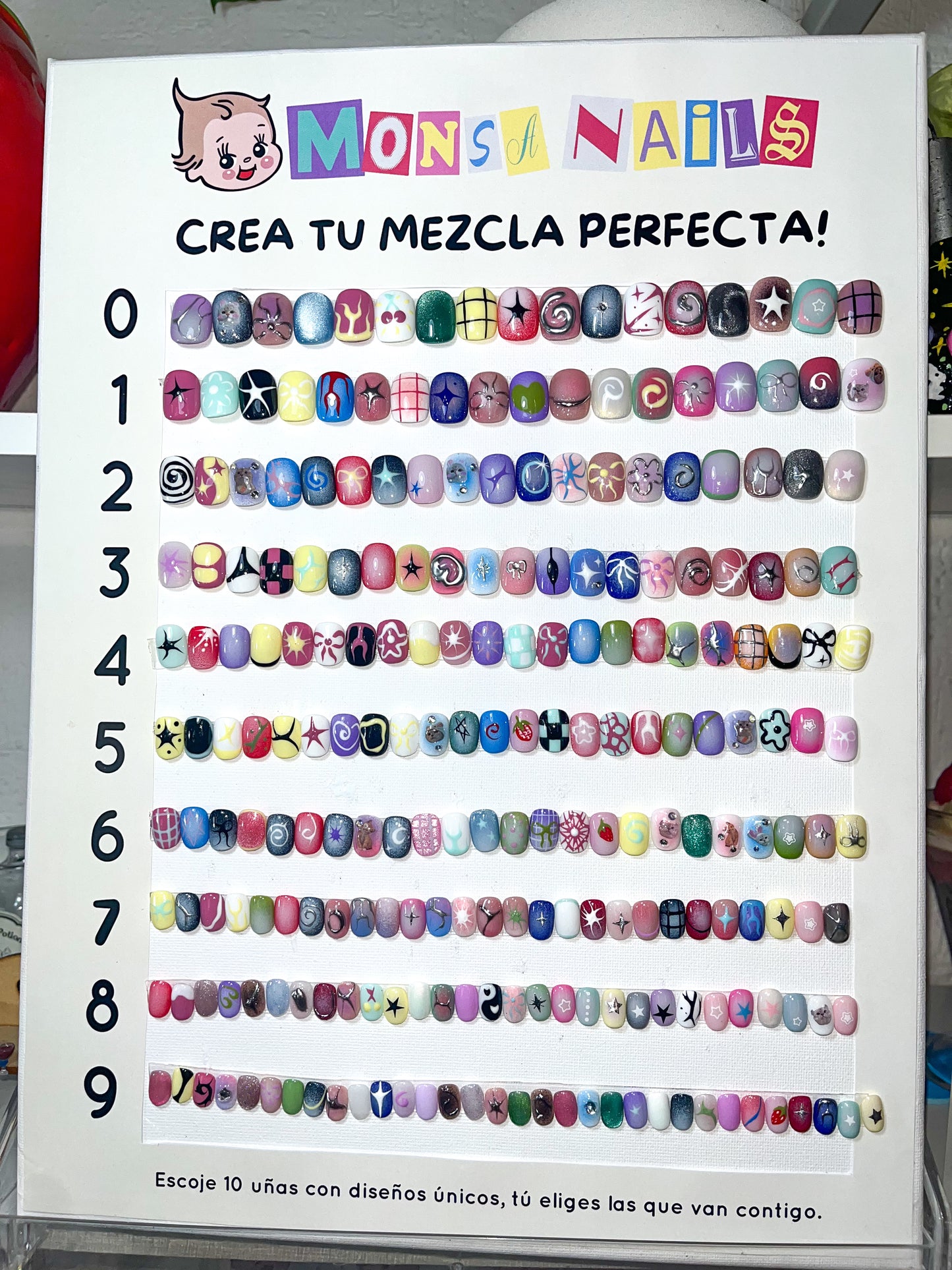 La mezcla perfecta Cuadradas redondeadas xs