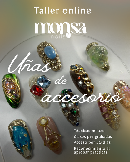 Taller online uñas de accesorio