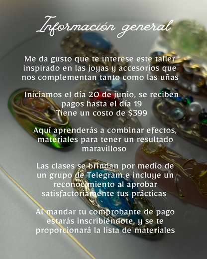 Taller online uñas de accesorio